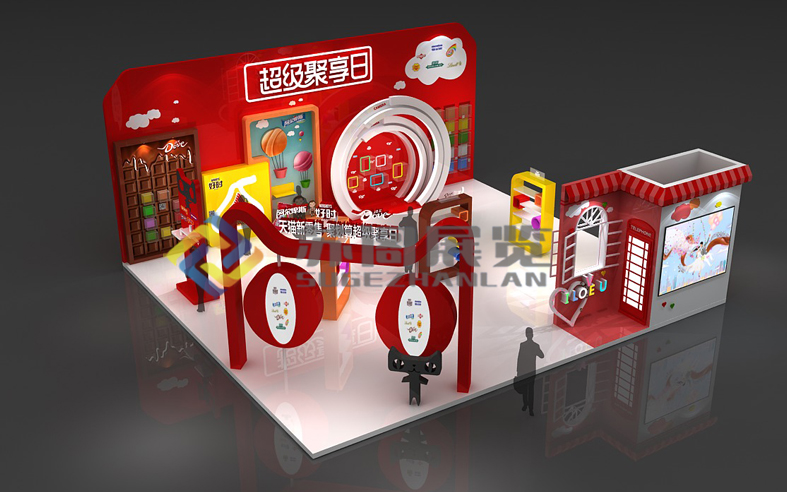 聚劃算展臺設(shè)計(jì)搭建